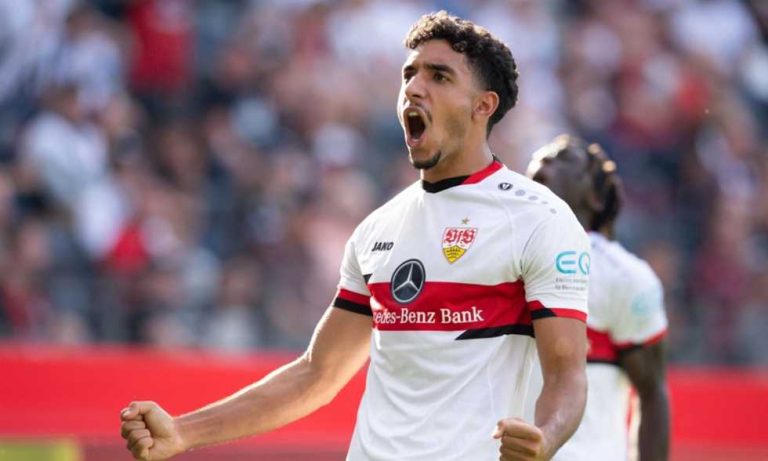 عمر مرموش مرشح لجائزة لاعب الشهر في البوندسليجا
