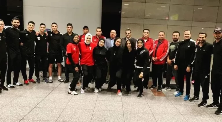بعثة منتخب مصر تصل إلى أذربيجان تمهيدًا للمشاركة في الدوري العالمي للكاراتيه