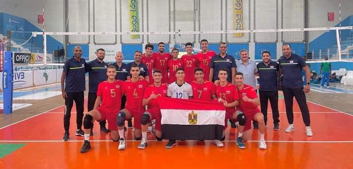 منتخب مصر الشباب يفوز علي رواندا ببطولة إفريقيا لكرة الطائرة