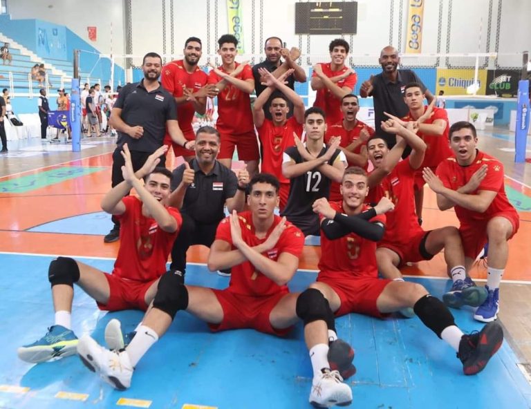 منتخب مصر تحت 21 عام لكرة الطائرة إلى نصف النهائي لبطولة إفريقيا