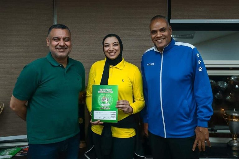 الأهلي يعلن عن تجديد عقد آية الشامي لـ 4 مواسم إضافية