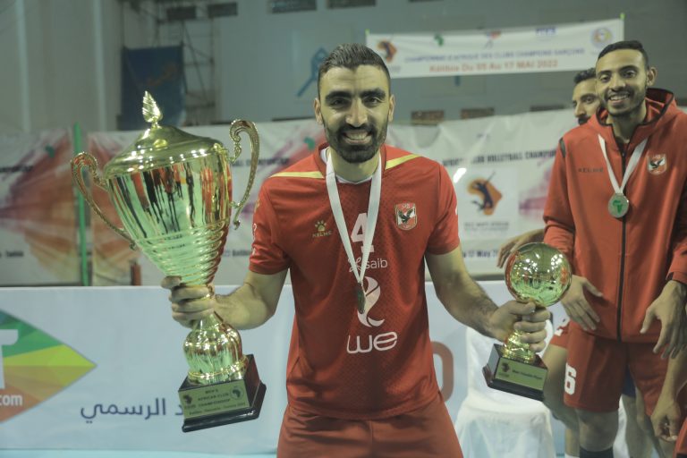 أحمد صلاح.. نسر الكرة الطائرة بالنادي الأهلي ومنتخب مصر