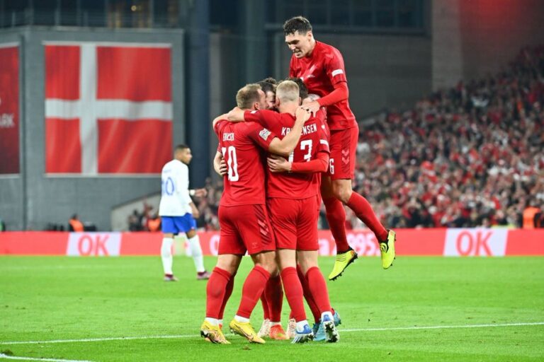 الدنمارك تهزم منتخب فرنسا فى بطوله دوري الأمم الأوروبية